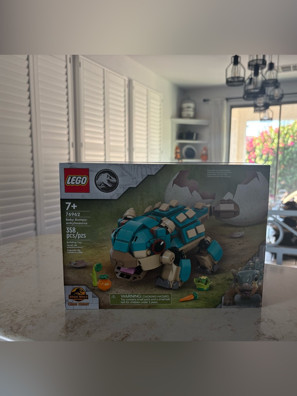 LEGO Baby Bumpy: Ankylosaurus Jurassic Park #76962 NEW in Sealed Box